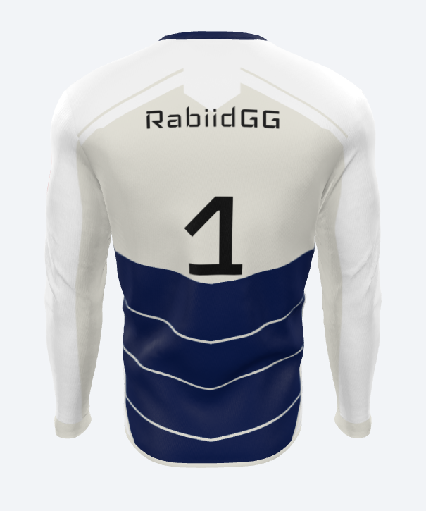 Rabiid Long Sleeve Jersey Esports Apparel Design